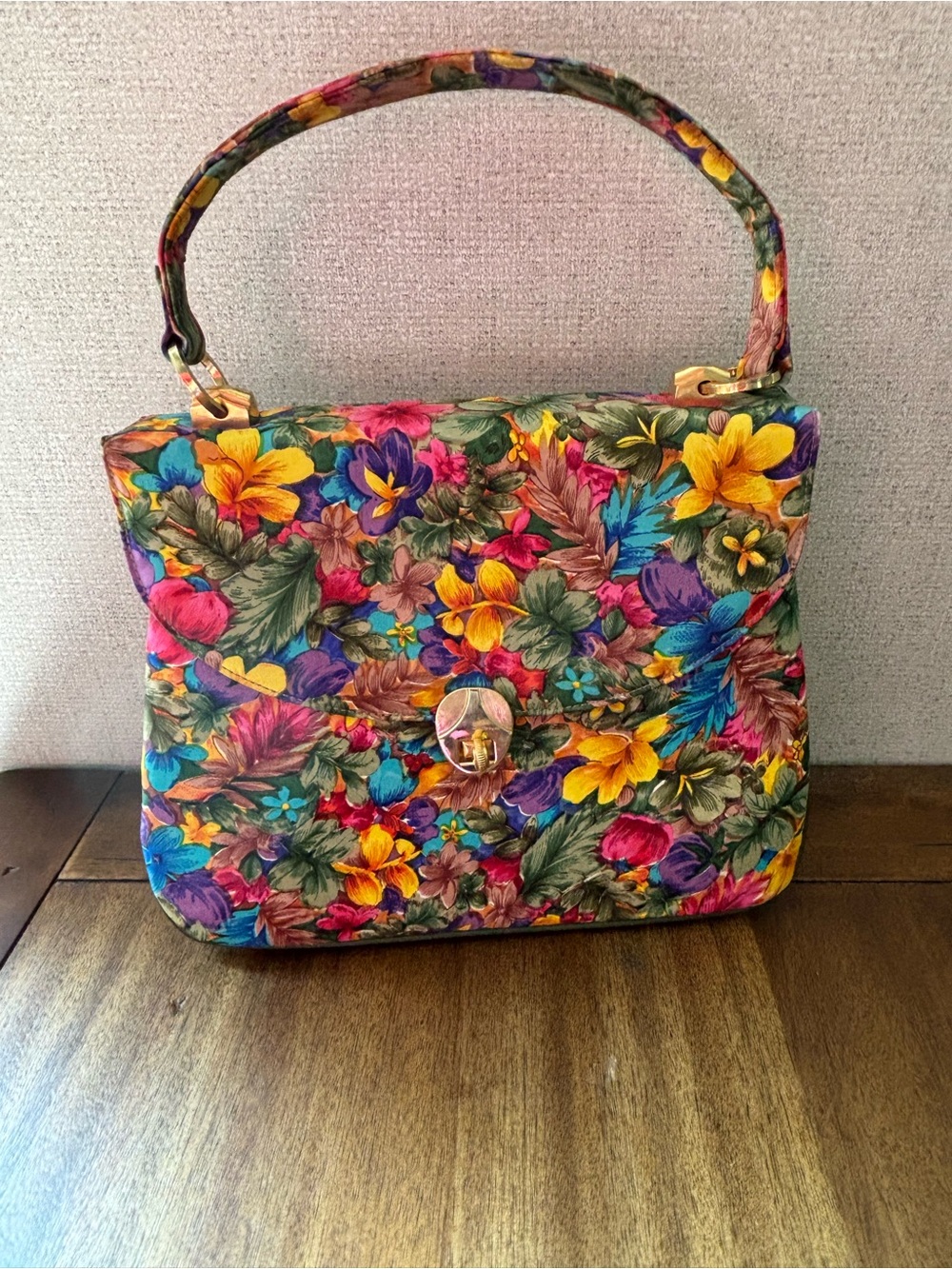 Vintage Bags by Varon Floral Handbag